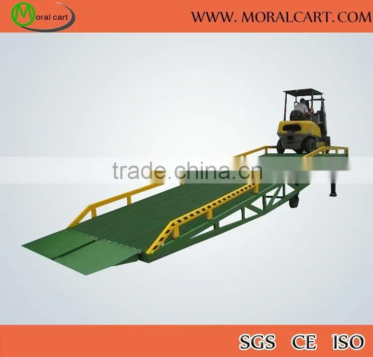 warehouse loading ramp, forklift loading ramp
