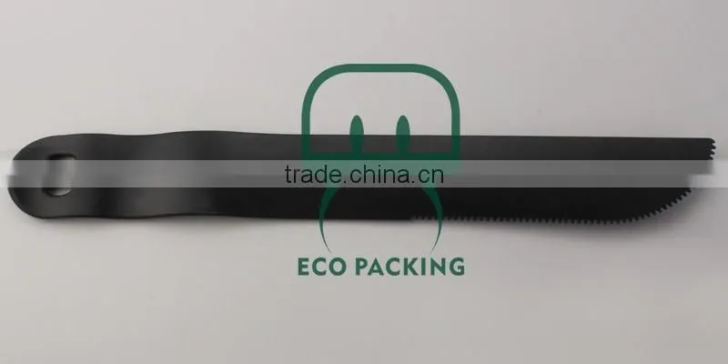 smile face lovely plastic disposable knife