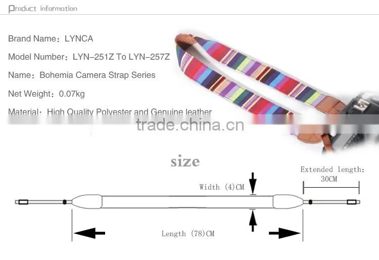 Camera Accessories Supplier Shoulder Strap Neck Strap