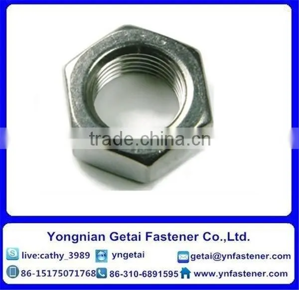 201/202/304/316 Stainless Steel Hexagon Nuts and Bolts M6-M56
