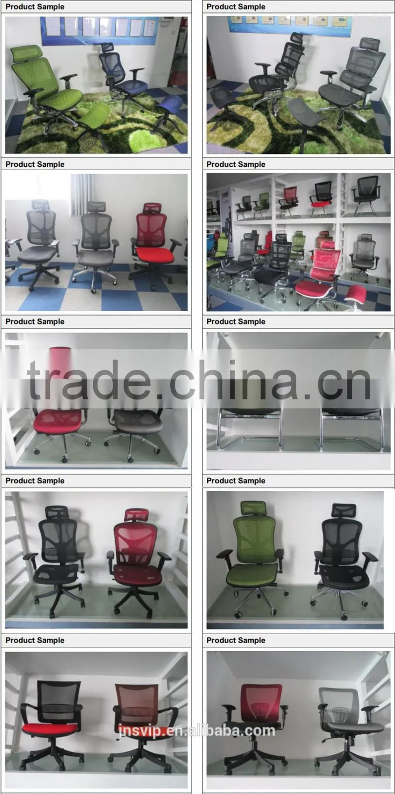 fabric chair,comfortable appearance office chair with aluminum alloy