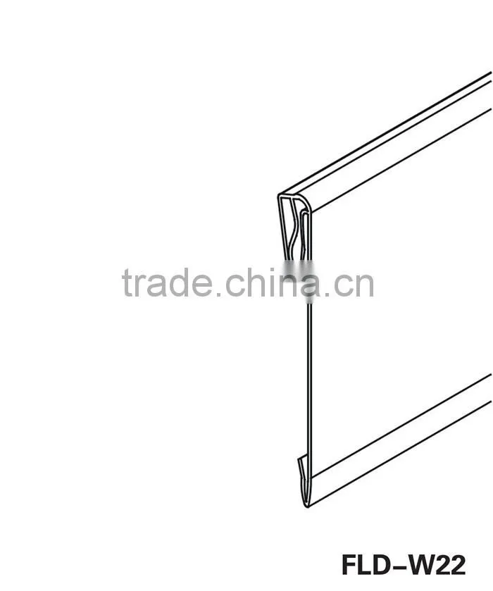 FLD Various designs transparent 78mm complete sizes 5x7 acrylic sign holder