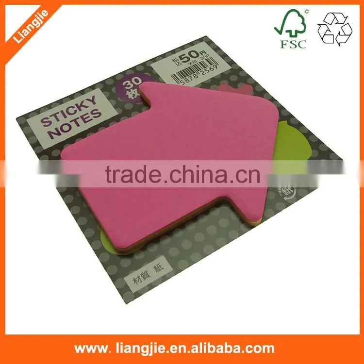 Apple shaped sticky notes pad for Promotion