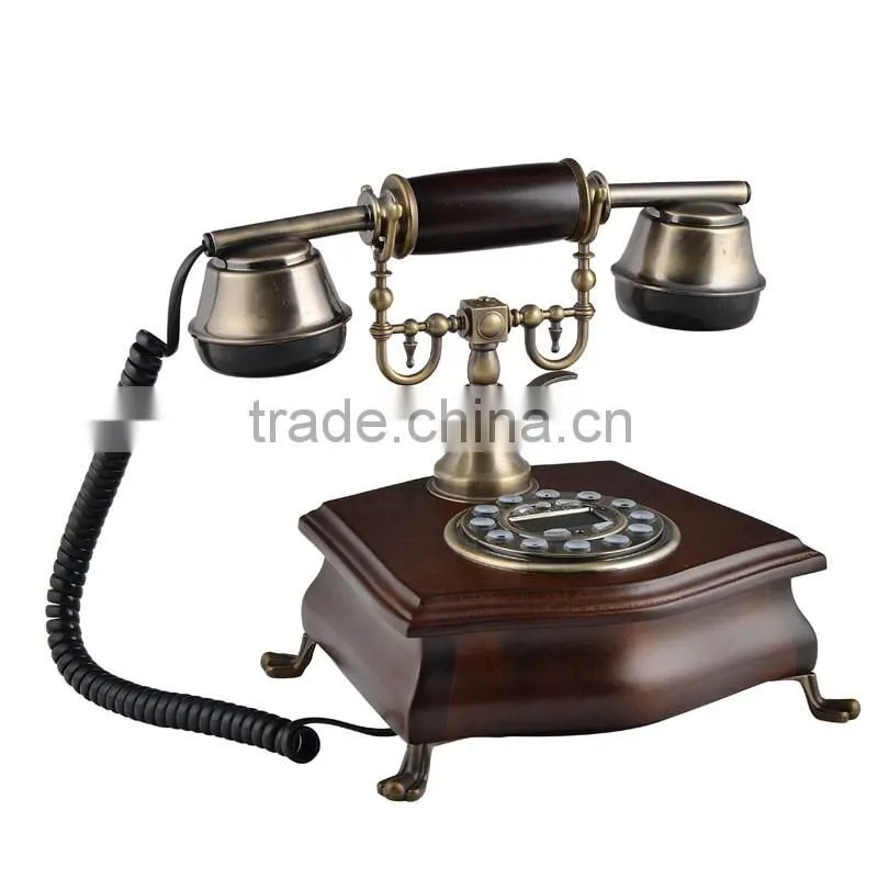 Retro telephone corded retro telephone set basic function telephone set for the best gift