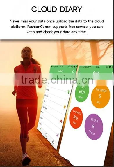 2016 Bluetooth 4.0 Bracelet, fitness smart activity tracker, motion detection