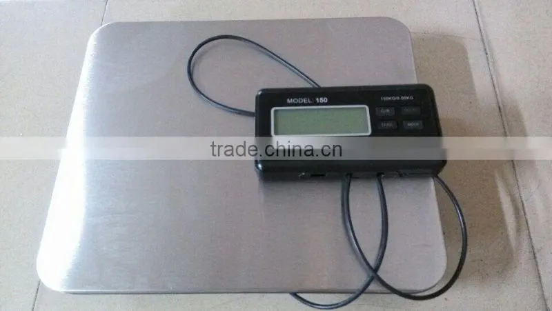 LCD display postal scale