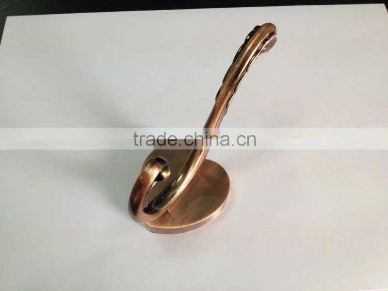 2016-2017 high quality chrome furniture bathroom chrome zinc hooks