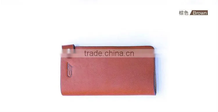 Fashion Card Wallet With Black And Brown