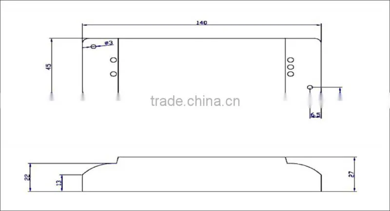 constant voltage 12v 24v dimmable 12w led driver transformer ip40