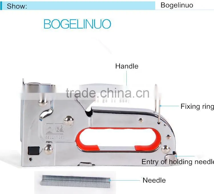 BGN-BD7D1 Bogelinuo Sharp Shooter Heavy Duty Staple Gun for Stretched Canvas