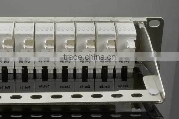 Network Solution 1U 48 Port Unshielded Snap-In Type Patch Panel