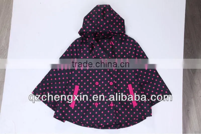 lovely kid yellow raincoat