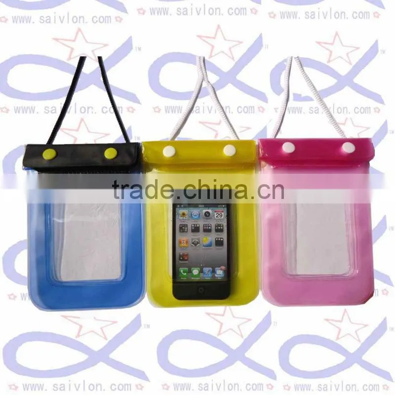 Customize Big Waterproof PVC Mobile Phone Bag