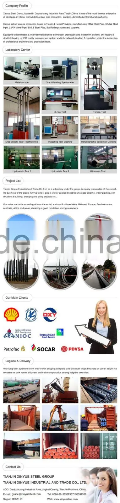 Straight Seam Welded Steel Pipe