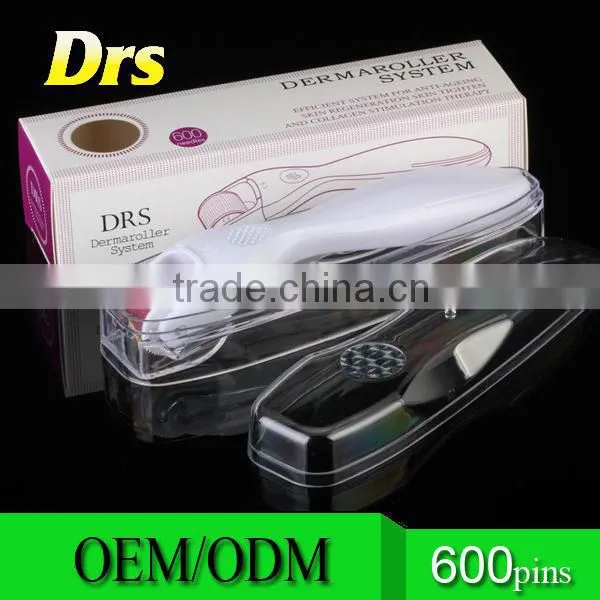 titanium derma roller 600 needles professional dermarollers skin care for face & body