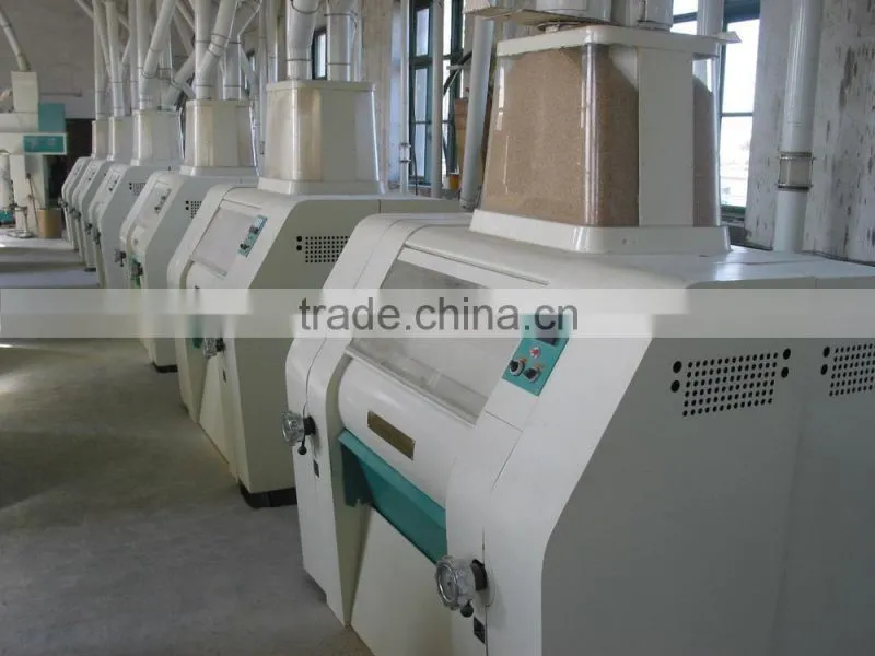2T per hour wheat flour milling complete line for whole wheat flour