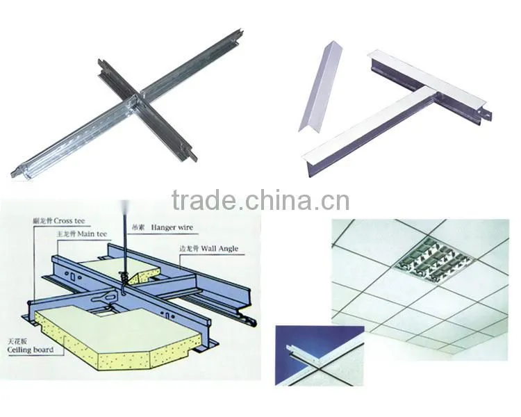 pvc laminated gypsum ceiling tiles