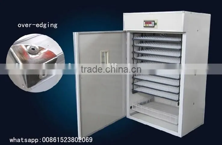 Newest full automatic egg incubator/hatcher with factory price