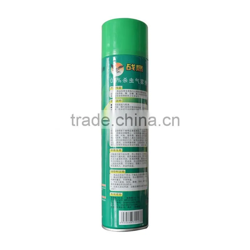 Powerful chemical furmula aerosol insecticide spray