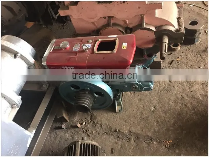 BW-250 diesel engine driven auto clay cement red brick making machine price