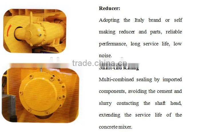2017 new arival concrete and powder twin-shaft mixer for sale