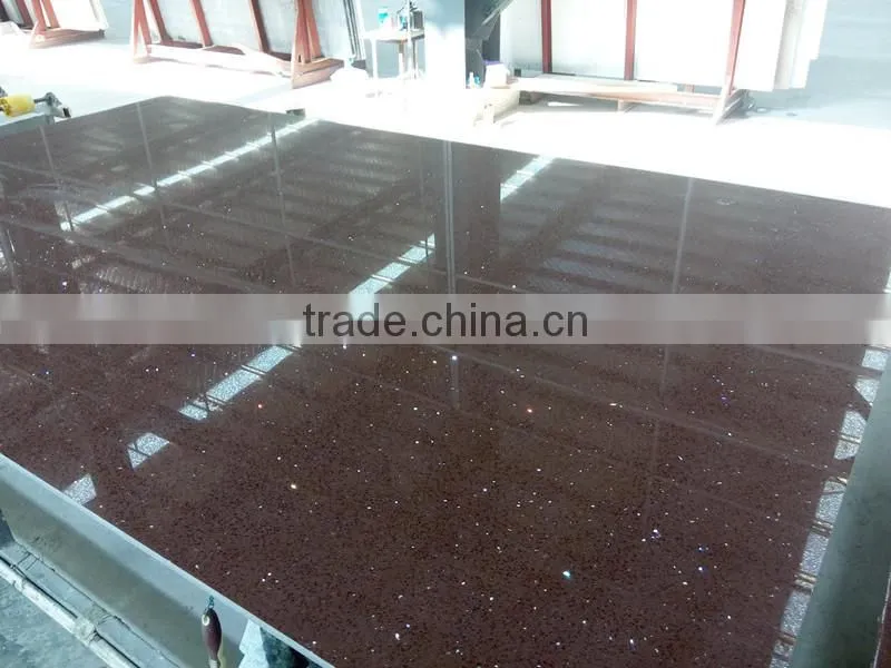 excellent polished various size quartz slab
