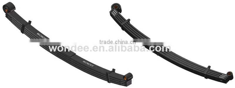 Heavy Duty 70x20 Truck Suspension Volvo Truck Parabolic Spring Leaf