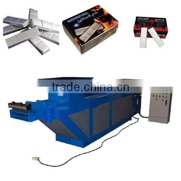 New model consumption hookah charcoal making machinery with high grade