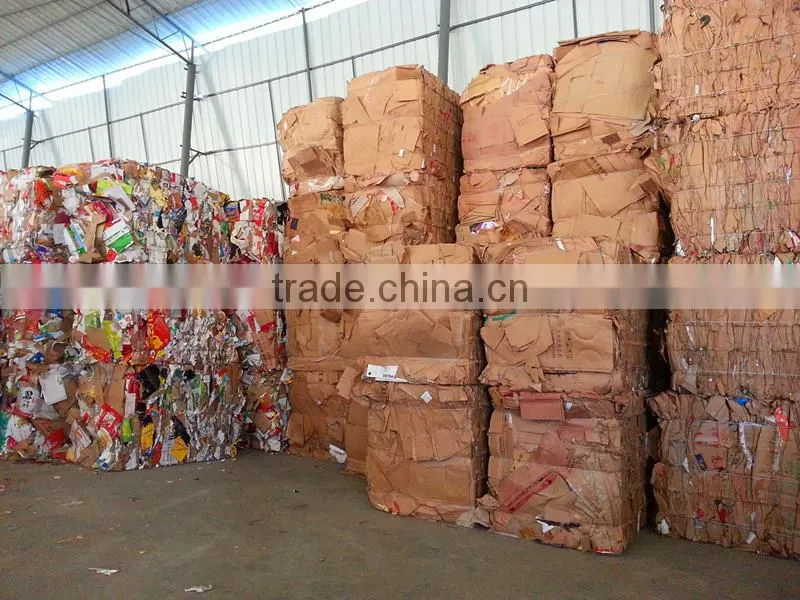 High efficiency and capacity full-automatic hydraulic waste paper baler, cardboard baling press machine YB4-100T