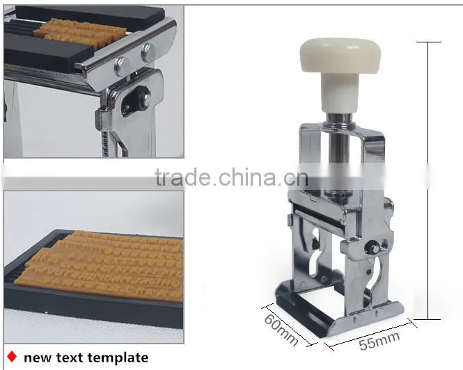 portable small manual code printer machine