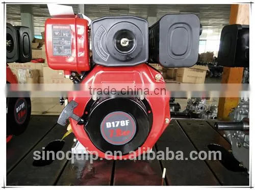 Model S178F(E) Portable Air-cooled Once Cylinder Diesel engine