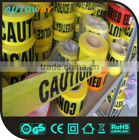 color printed underground detectable warning tape