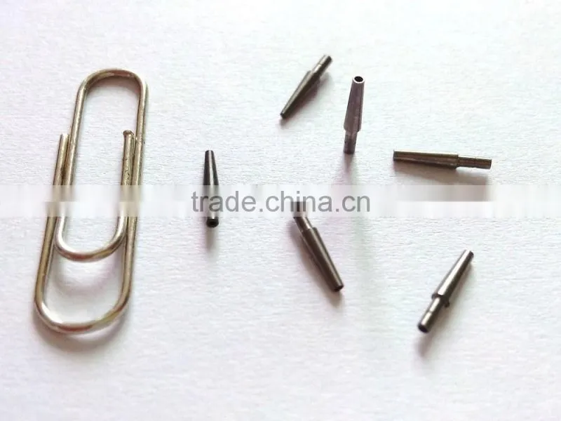 High performance tiny size tungsten carbide nozzles for cutting equipment