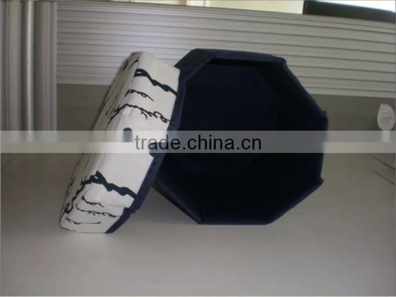 Octagonal Storage Stool