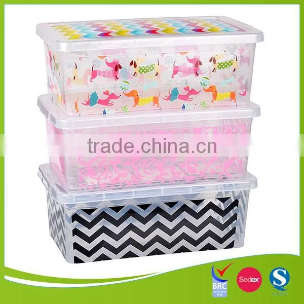 transparent plastic clear box