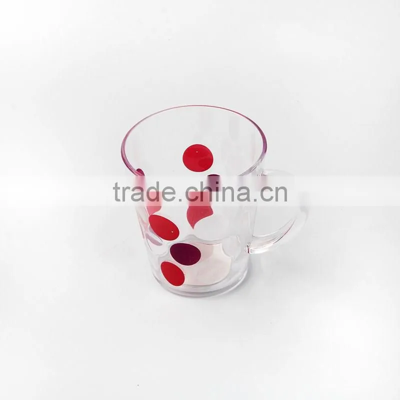 food safety dot design milk cups,custom milk mug