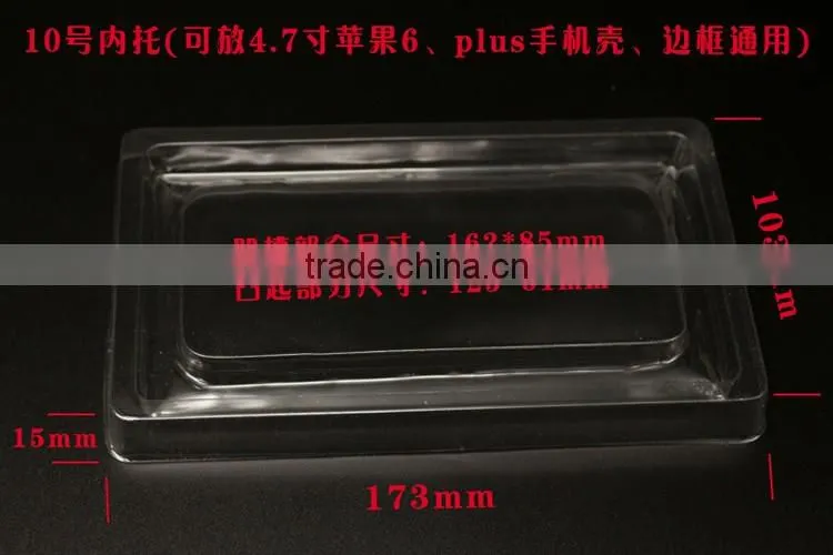 Black cardboard packaging box,Spot PVC window paper packaging for phone case
