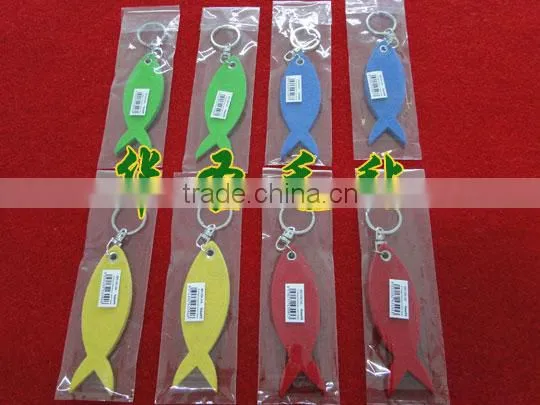 HOT!Fashion felt key holder for promotional gift