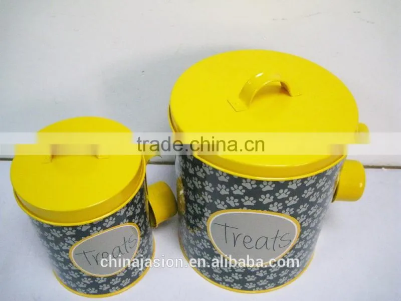 Metal pet food storage tin cans for food canning
