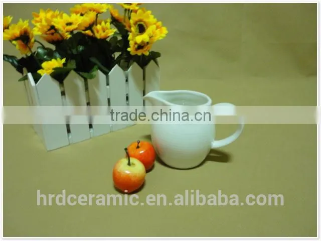 Cheap High Quality Products promotion plain ceramic milk pot
