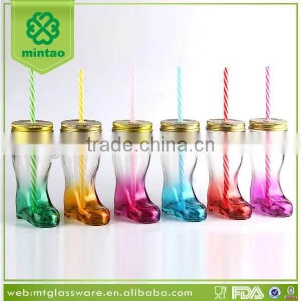 Best Selling Colorful Water Proof Stain Boot Maon Jar