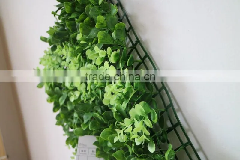 Artificial plants hedge fake plants mat for wall decoration