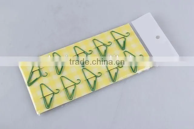 10 pc hanger shaped paper clip