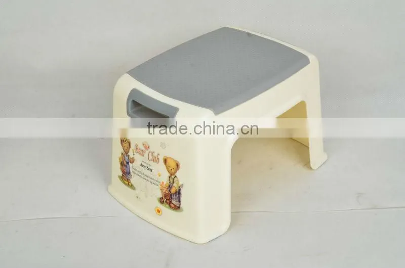 simply and cheap plastic stool chair for home furniture