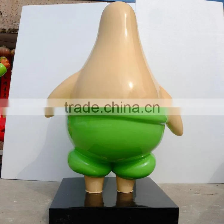 Movie FRP Patrick Star statue cartoon