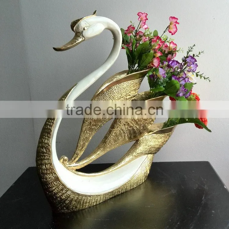 Resin goose figurine