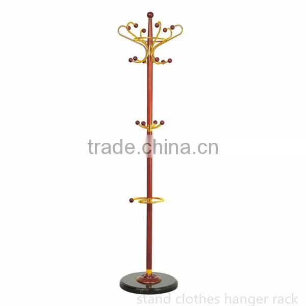 Popular & Top Wooden coat hangers clothes rack