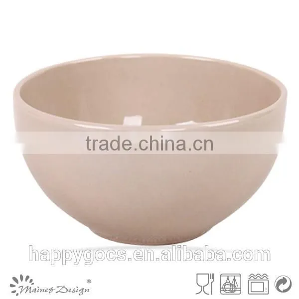 ceramic round bowl stoneware dark purple rice bowl cereal bowl
