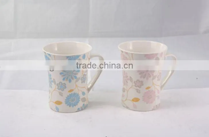 Eco Ceramic Porcelain Coffee Mug with Big Mouth