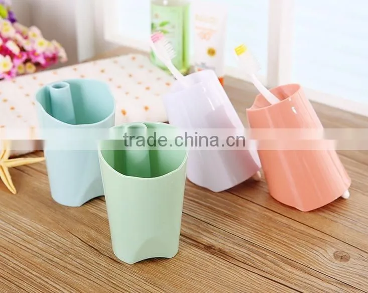 multifunction plastic toothbrush cup/toothbrush holder